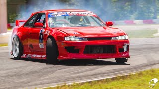 Fielding Shredder’s  Big Turbo  2JZ S14 Drift Review [upl. by Agnese]