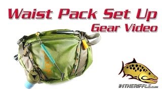 Setting Up Your New Fly Fishing Waist Pack or Chest Pack [upl. by Hewett348]