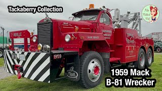 The Tackaberry Collection’s 1959 B81 Wrecker Truck Tour [upl. by Deirdra]