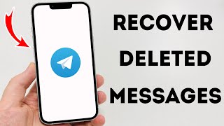 How To Recover Deleted Messages In Telegram  Full Guide [upl. by Skipton384]