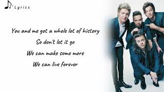 History  One Direction Lyrics [upl. by Eraste]