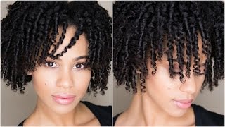 How To Twisted Coil Out on Natural Hair  Super Defined Curls [upl. by Gardiner]