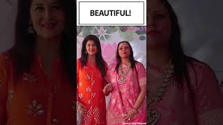 Sangeeta Bijlani Seeking Blessings Actress Visits for Ganpati Darshan [upl. by Lartnom327]