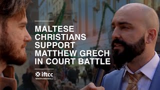 Maltese Christians Support Matthew Grech in Court Battle [upl. by Tammara]