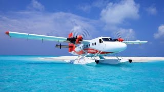 MOST BEAUTIFUL FLIGHT IN THE WORLD Maldives seaplane transfer [upl. by Gorman]