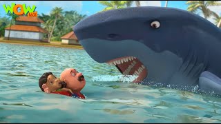 Dolphins In Danger  Motu Patlu New  S13  Cartoons For Kids  spot [upl. by Phira]