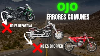 TIPOS DE MOTOS ¿Cuales son y cómo identificarlas [upl. by Iad700]