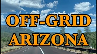 Best Places For Living OffGrid in Arizona [upl. by Clem]