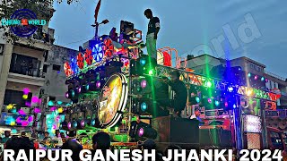 GAURI KRIPA DHUMAL DURG RAIPUR GANESH JHANKI 2024 [upl. by Dorman]