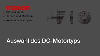 Auswahl des DCMotortyps [upl. by Brink]