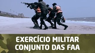 EXERCÍCIO MILITAR CONJUNTO DAS FAA [upl. by Eittah]