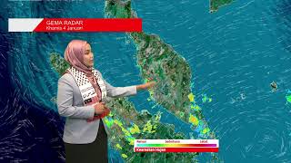 MET MALAYSIA  Laporan Cuaca 4 Januari 2024 petang [upl. by Ennaharas]