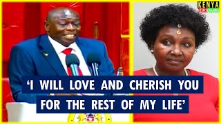 Gachagua EMOTIONAL words to Gladys Shollei during impeachment motion in Parliament I WILL LOVE YOU [upl. by Katherina337]