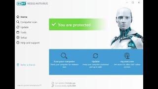 Licencias antivirus nod32 2024 octubrel actualizadas aprovecha GRATIS [upl. by Yeleen685]