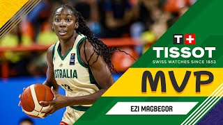 Best of Ezi Magbegor 🇦🇺  TISSOT MVP  FIBA Womens OQT 2024 [upl. by Camellia493]