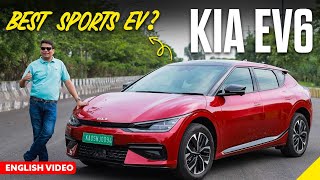 Kia EV6 Drive Review  VehicletoLoad V2L amp more  774 kWh of Battery Pack  Times Drive Green [upl. by Eelyram1]