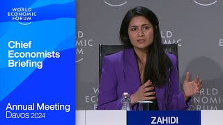 Chief Economists Briefing  Davos 2024  World Economic Forum [upl. by Althee]