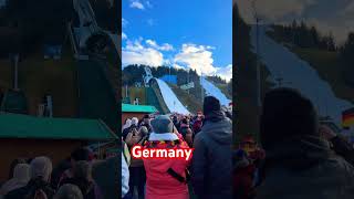 Skispringen in GarmischPartenkirchen Germany highlights germany betashorts shorts skiing [upl. by Bronwyn]