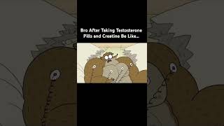 Bro After Taking Testosterone Pills and Creatine Be Like 💥💪  rigby Gets Ripped 😂 [upl. by Iznek150]