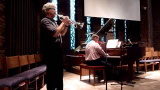 Minuet by JS Bach  Trumpet Solo  Arr Robert van Beringen [upl. by Wales]