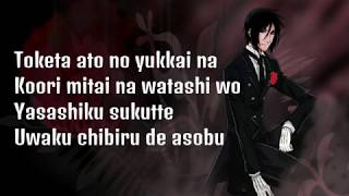 Black Butler Kuroshitsuji Op 1  Monochrome No Kiss Lyrics [upl. by Dennis]