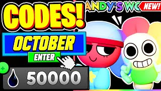 ⚠️New⚠️ ALL WORKING CODES For Dandys World October 2024  Roblox October World Codes 2024 [upl. by Gosser]