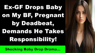 ExGF Drops Baby on My BF Pregnant by Deadbeat Demands He Takes Responsibility [upl. by Ruhtra]