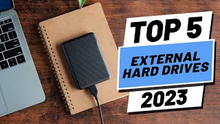 Top 5 BEST External Hard Drives of 2023 [upl. by Nyrehtak]