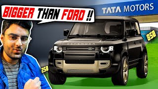 Land Rover made Tata Motors Indias Biggest Company  Bigger than Ford [upl. by Jacques]