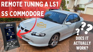 Remote Tuning a Cammed SS Commodore LS1  Does it work [upl. by Neelav]