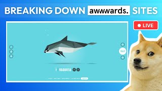 🔴 How to Make Insane Awwwards Sites of the Month 🤯 Live UIUX Masterclass 🔴 [upl. by Nylissej]