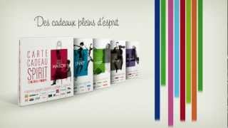 Cartes cadeaux Spirit of Cadeau [upl. by Pish]