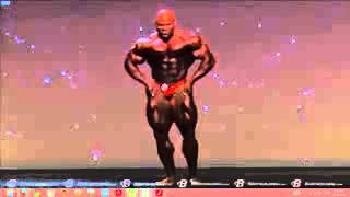 Kai Greene Mr Olympia 2014 individual posing [upl. by Nnylaf]