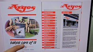 ASMR Looking Through an Argos Catalogue  SpringSummer 1990 [upl. by Dorca948]