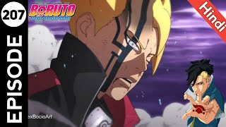 Boruto Episode 207 In Hindi  Boroshiki  Critics Anime [upl. by Joby332]