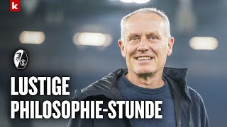 quotErst duschen dann anziehenquot Streich philosophiert über den Alltag ohne Job  SC Freiburg [upl. by Brinna63]