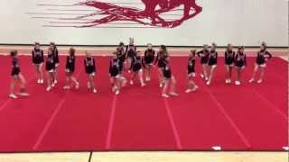 Coppell High School Cheer Showoff [upl. by Ekul]