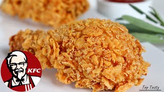 KFC Style Fried Chicken Recipe  How To Make Crispy Fried Chicken At Home [upl. by Ellswerth]