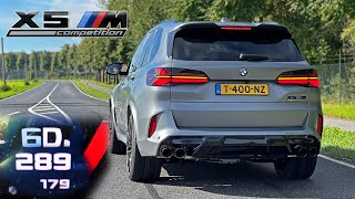 2024 BMW X5M Competition 625HP  0100 100200 TOP SPEED POV amp SOUND [upl. by Moazami]