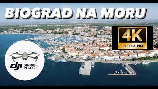 BIOGRAD NA MORU CROATIA  DJI MAVIC AIR 2 4K [upl. by Haniraz]