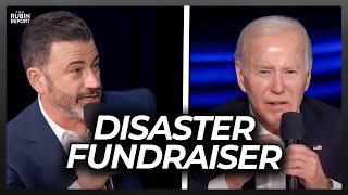 Biden Fundraiser with Jimmy Kimmel amp Hollywood Elite Ends in Disaster [upl. by Ecaroh]