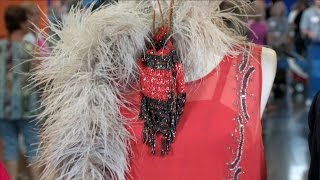 1920s Beaded Flapper Dress Boa and Purse  Web Appraisal  Knoxville [upl. by Clancy105]