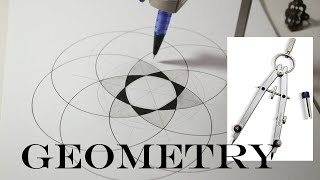 How To Draw ✎ Geometric EYE  DearingDraws [upl. by Dalenna]