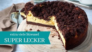 RUSSISCHER ZUPFKUCHEN REZEPT  Käsekuchen Rezept mit schokolade  Klassischer Zupfkuchen  Kuchenfee [upl. by Daj755]