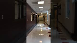 High School Fire Alarm Test EST Voice Evacuation [upl. by Qahsi]