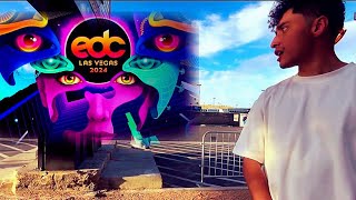 Planting the seeds 🌱 before they are snatched ❗️  EDC Las Vegas 2024 Street preaching [upl. by Haduj321]