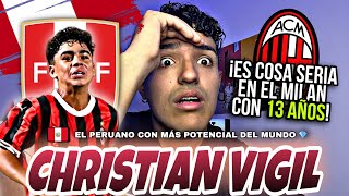 REACCIÓN AL MAYOR TALENTO PERUANO DEL MUNDO CON ¡13 AÑOS DE EDAD CHRISTIAN VIGIL 😱🇵🇪 [upl. by Broderick]