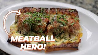 Meatball Hero  King Of Flavorful Meatball Sandwiches [upl. by Bobker]