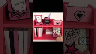 DIY Barbie Bookshelf with Cardboard [upl. by Lledroc]