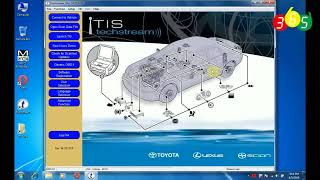 Toyota Techstream Softwarevcm2obd2com [upl. by Keon55]